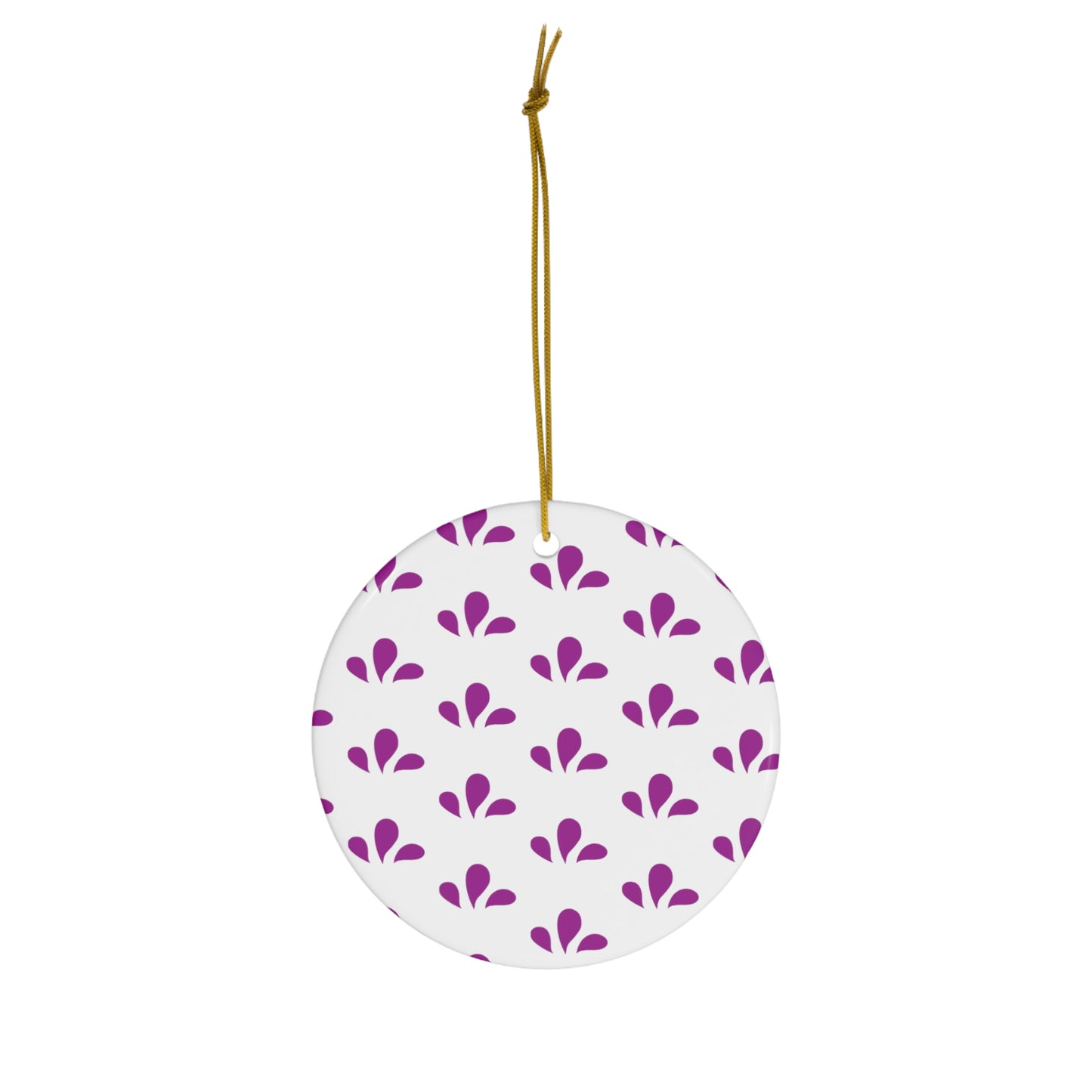 Ceramic Ornament, 4 Shapes