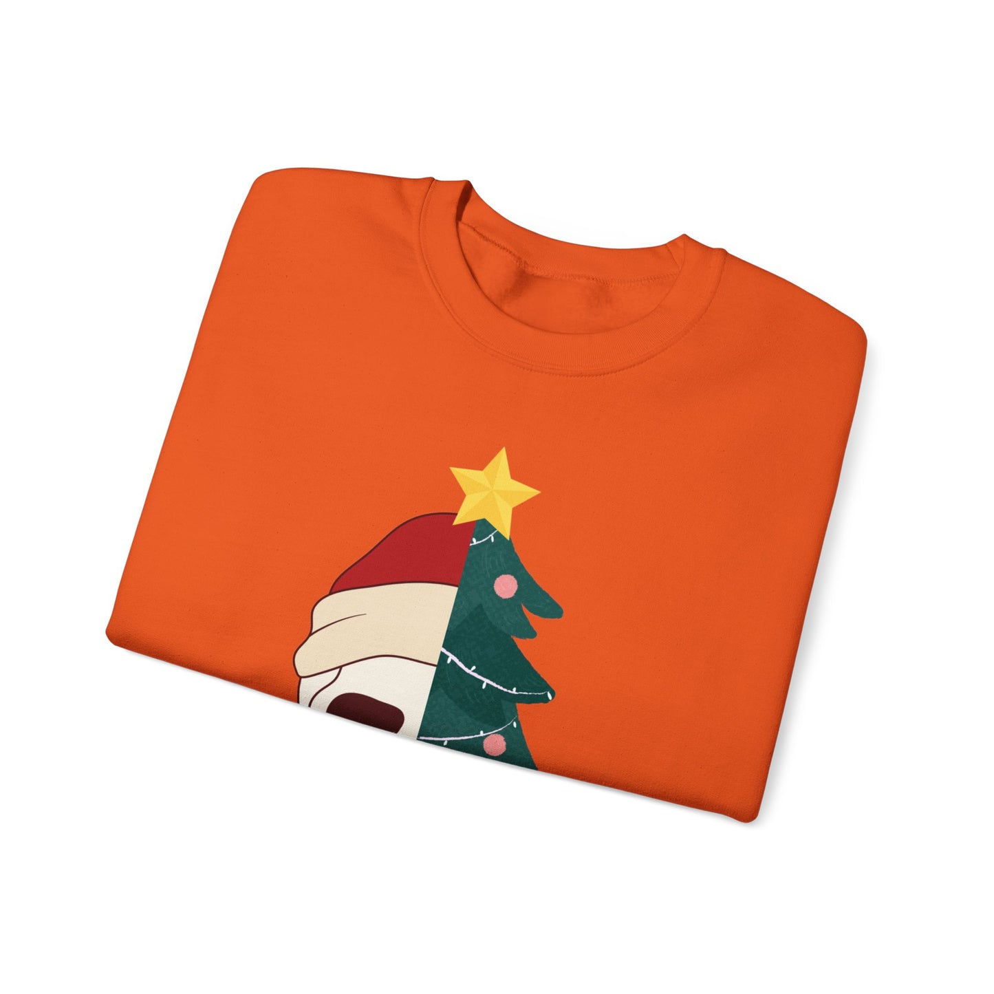 Kinda Scary Kinda Merry Crewneck, Funny Christmas Sweatshirt, Cute Spooky Season Sweater, Custom Christmas Skeleton Sweatshirt, Unisex