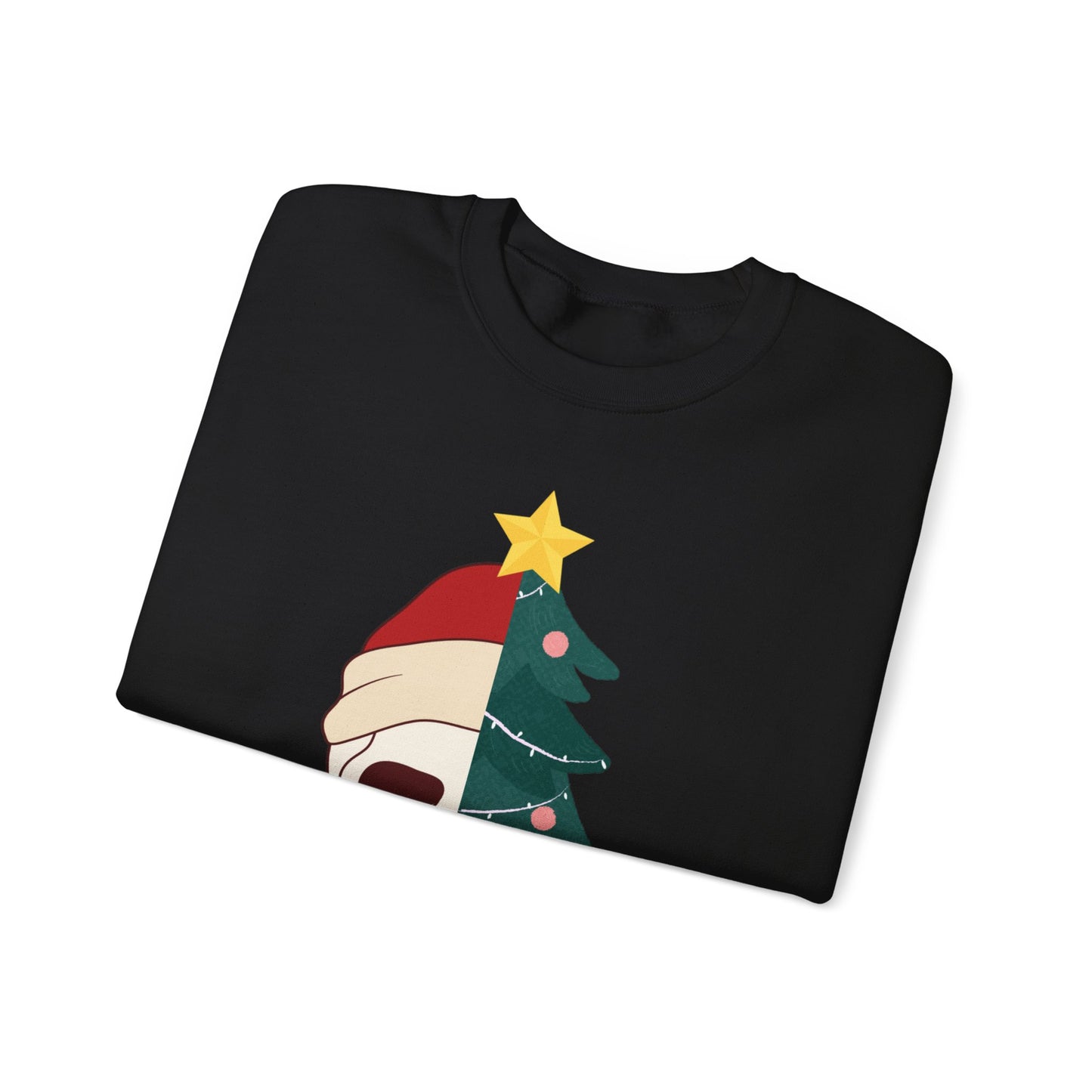 Kinda Scary Kinda Merry Crewneck, Funny Christmas Sweatshirt, Cute Spooky Season Sweater, Custom Christmas Skeleton Sweatshirt, Unisex