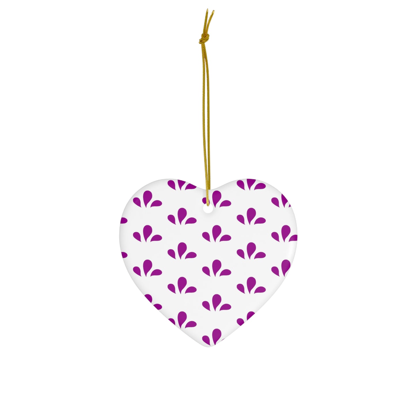 Ceramic Ornament, 4 Shapes