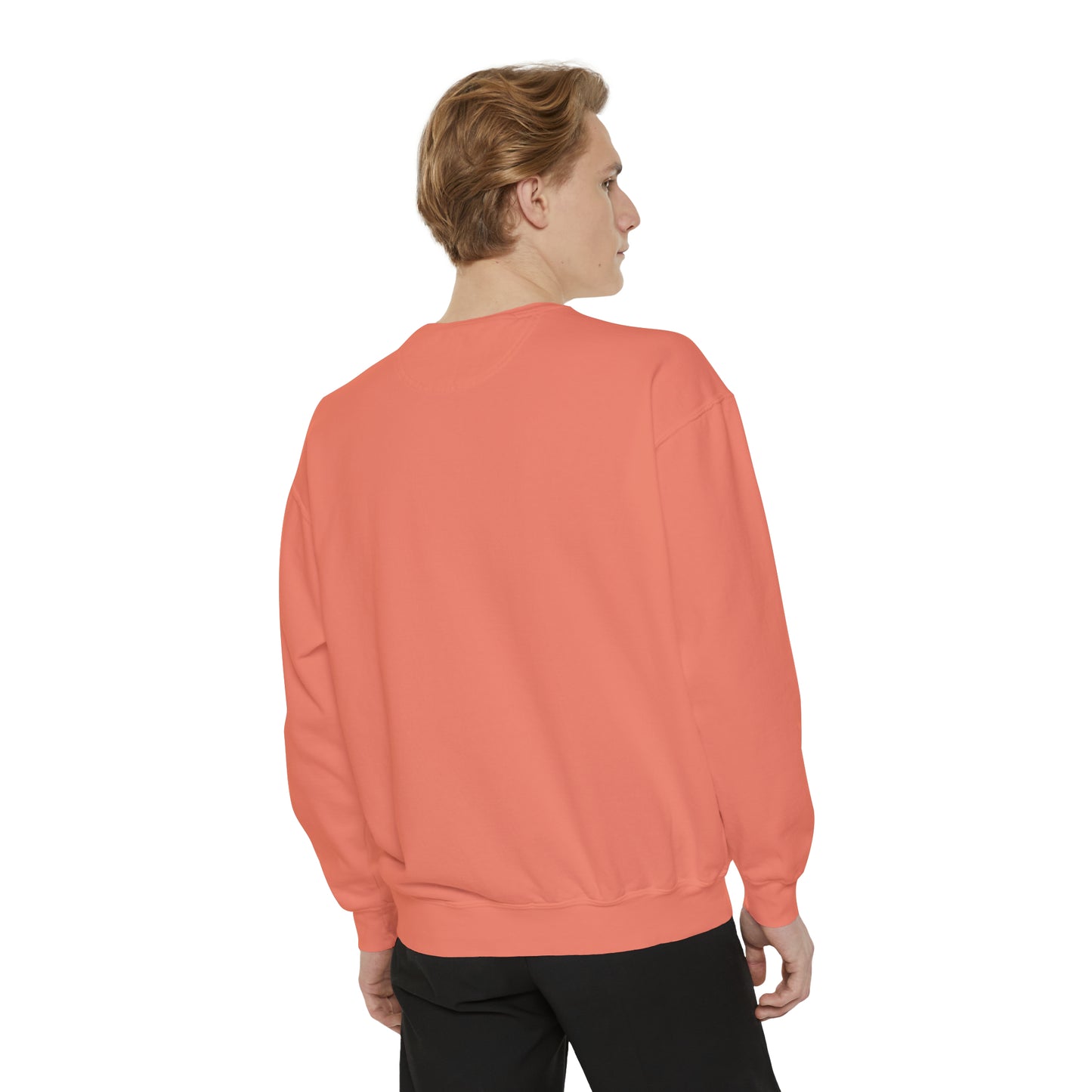 Pumpkin Skeletons Dancing, Comfort Colors, Crewneck, Unisex Garment-Dyed Sweatshirt