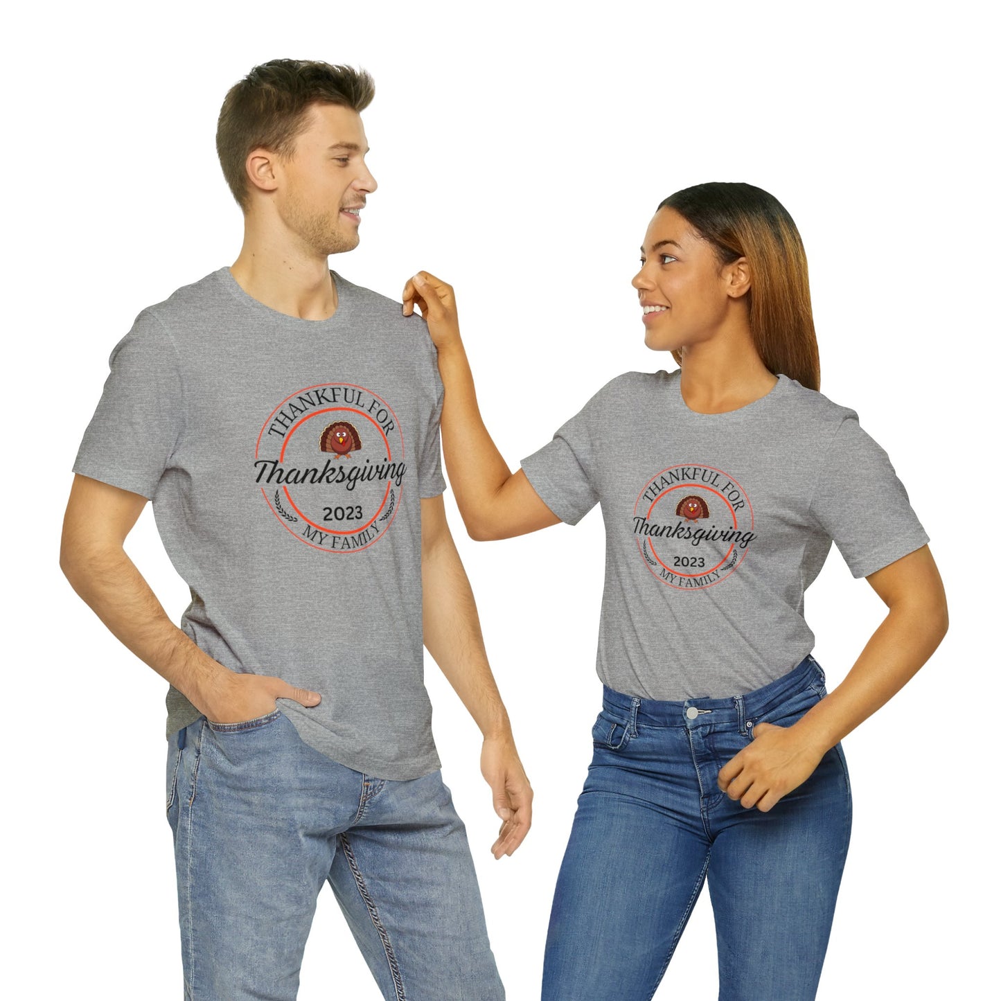 Thankful Group Thanksgiving 2023 Shirts, Family T-shirt, Friend shirts