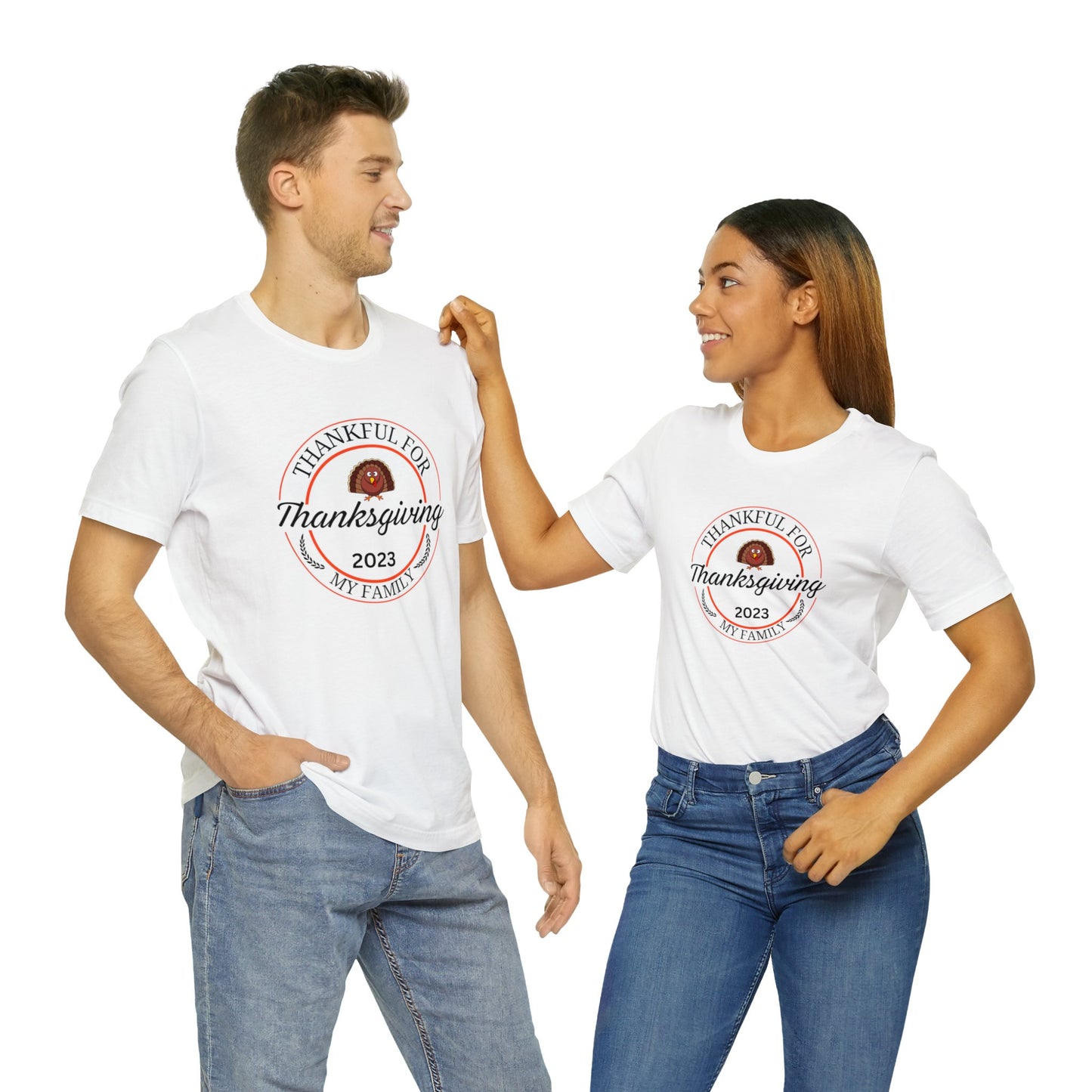 Thankful Group Thanksgiving 2023 Shirts, Family T-shirt, Friend shirts