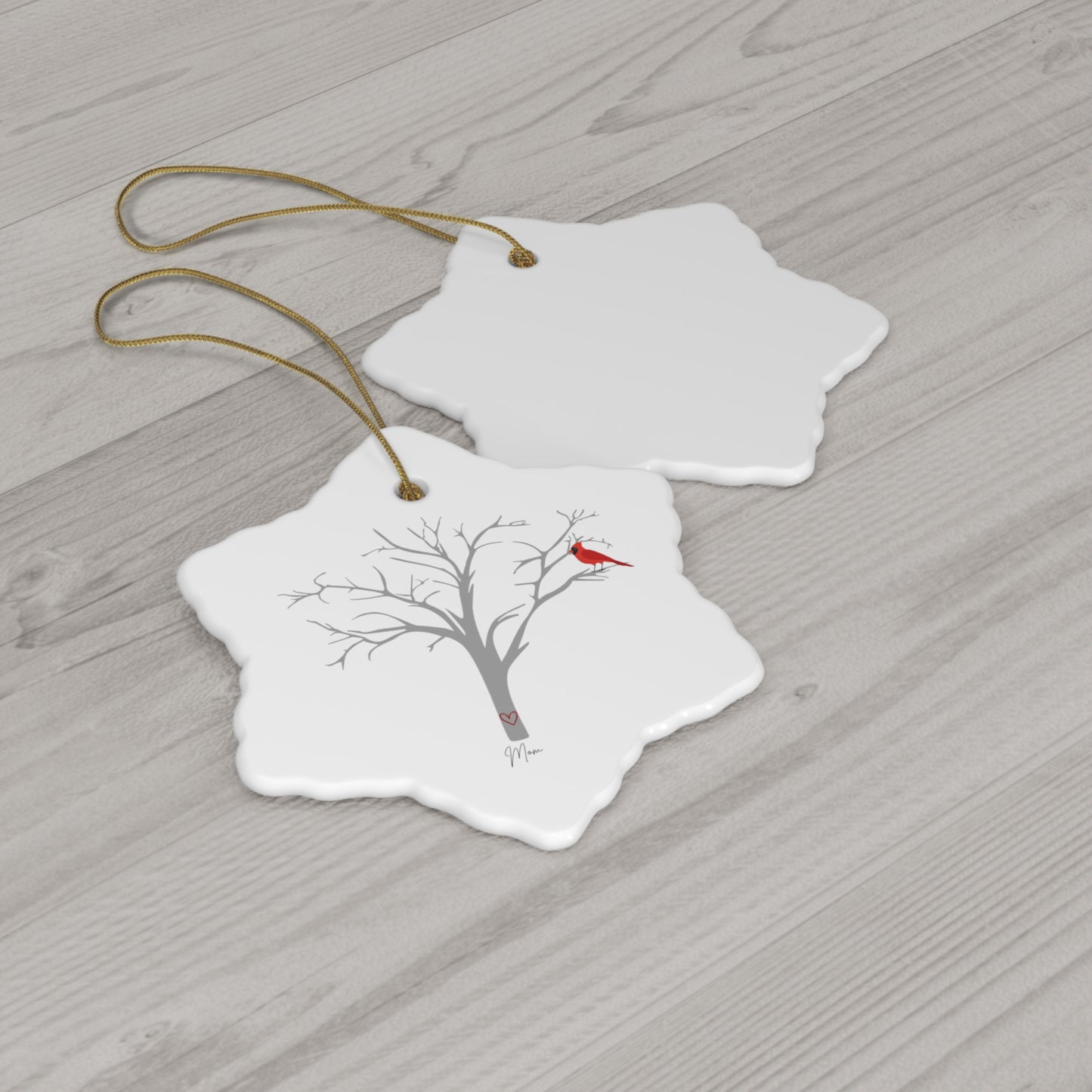 Personalized In Loving Memory Memorial Ornament