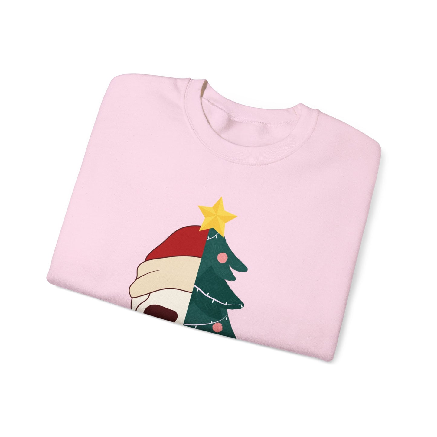 Kinda Scary Kinda Merry Crewneck, Funny Christmas Sweatshirt, Cute Spooky Season Sweater, Custom Christmas Skeleton Sweatshirt, Unisex
