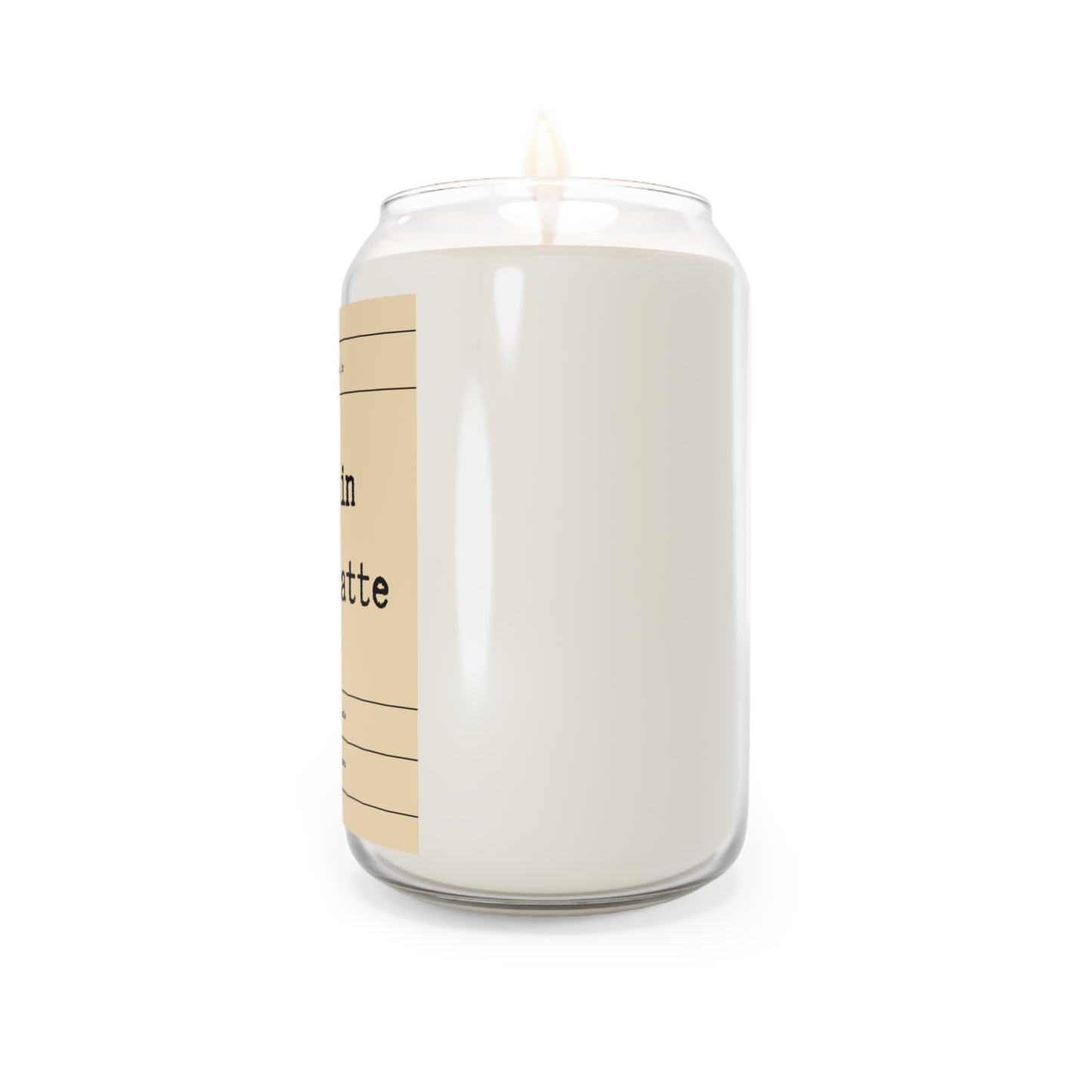 Pumpkin Spice Latte Scented Candle, Fall Candle, Autumn Candke, Soy Wax, 13.75oz