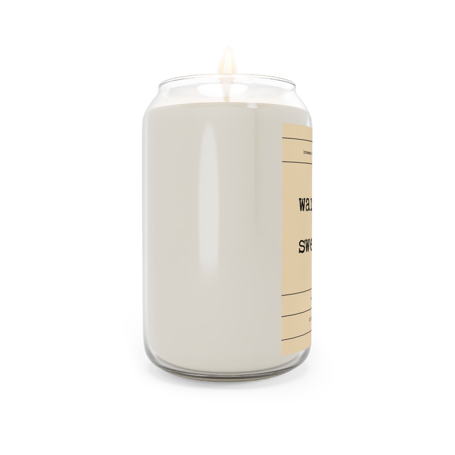 Warm fuzzy sweaters Scented Candle, Fall Candle, Autumn Candle, Soy Wax, 13.75oz