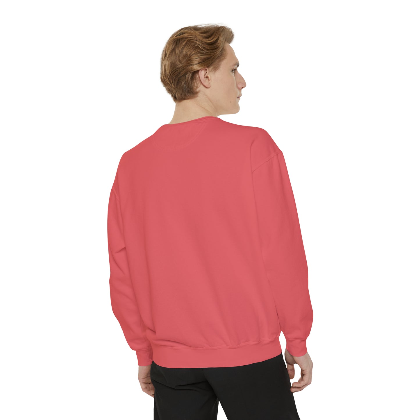 Pumpkin Skeletons Dancing, Comfort Colors, Crewneck, Unisex Garment-Dyed Sweatshirt
