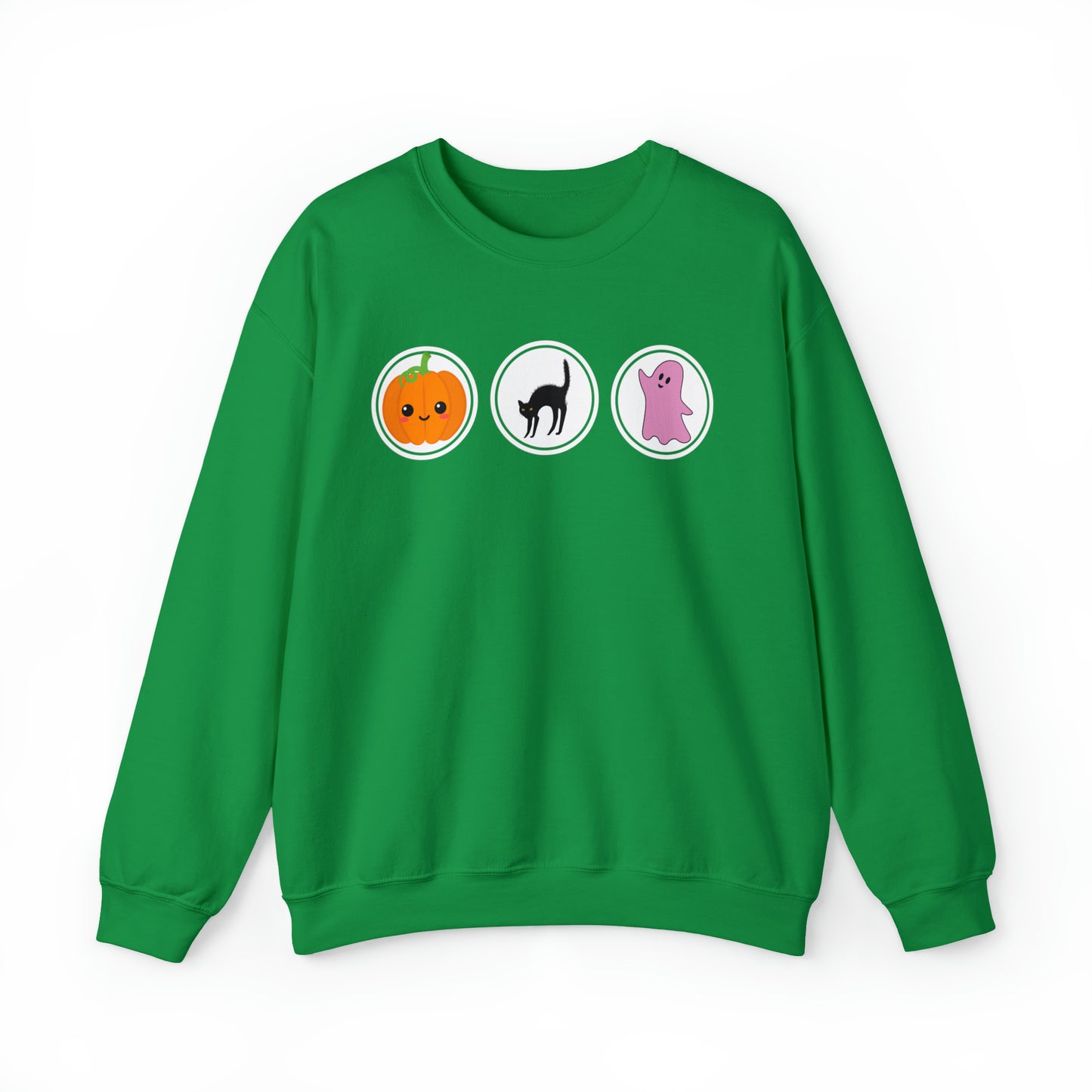 Halloween Cookies Boo Sweatshirt, Spooky Season Crewneck Sweatshirt, Ghost and Pumpkin