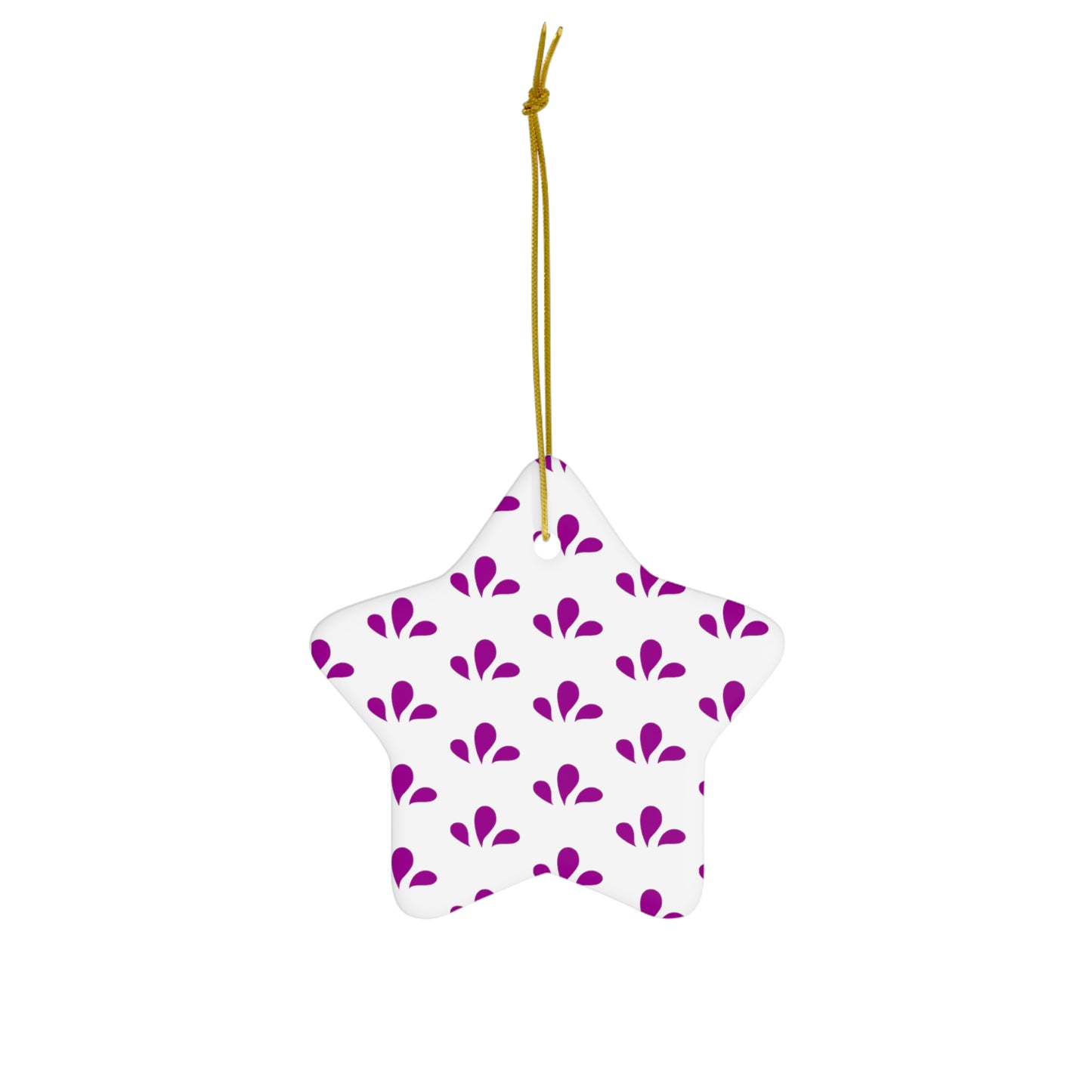 Ceramic Ornament, 4 Shapes