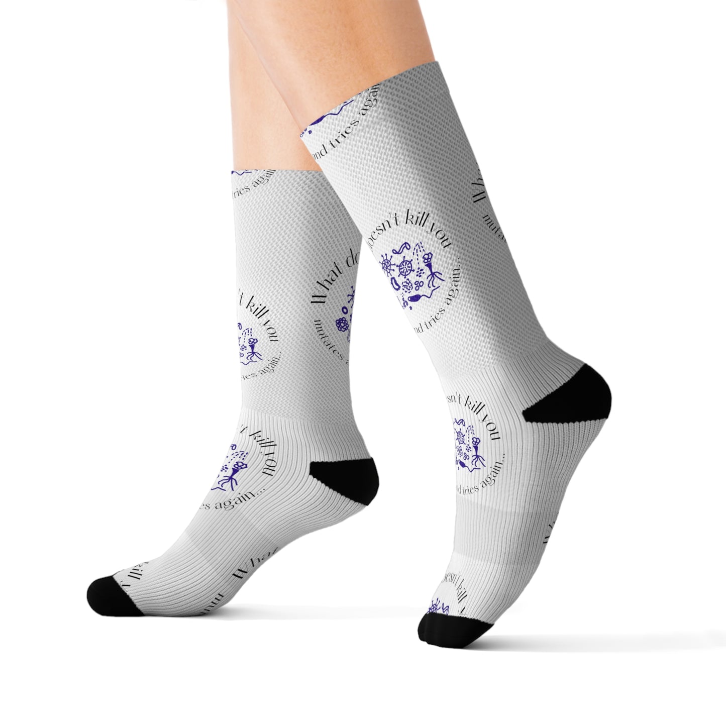 What doesnt kill you, mutates and tries again socks, Microbiology, Infectious Disease, Epidemiology, Public Health, ID specialist