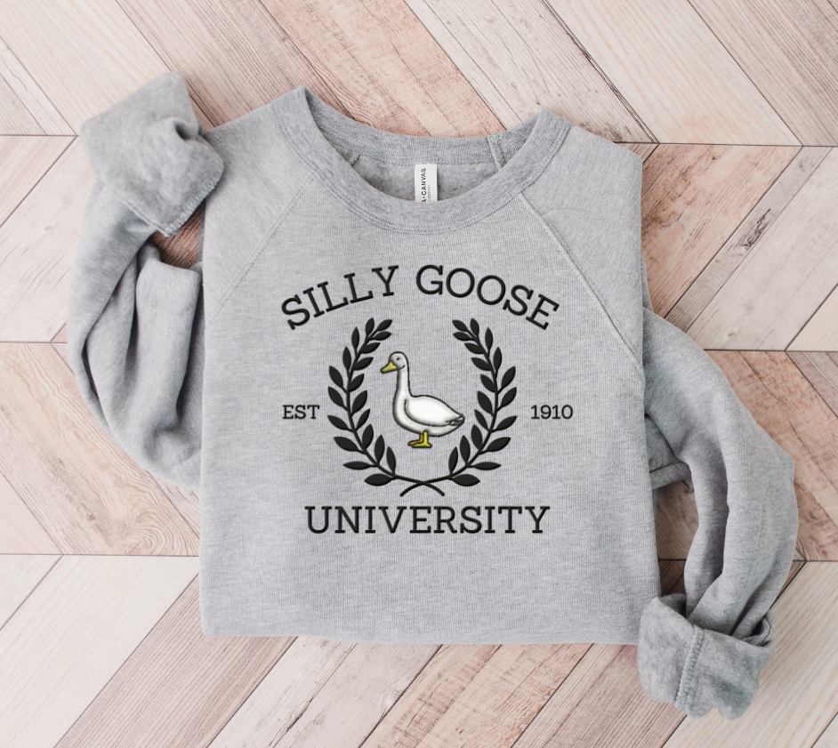 Silly Goose University Unisex Sweatshirt