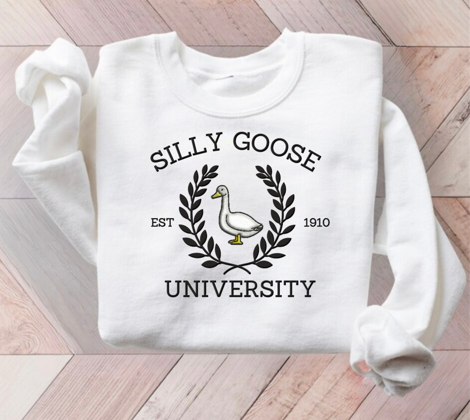 Silly Goose University Unisex Sweatshirt