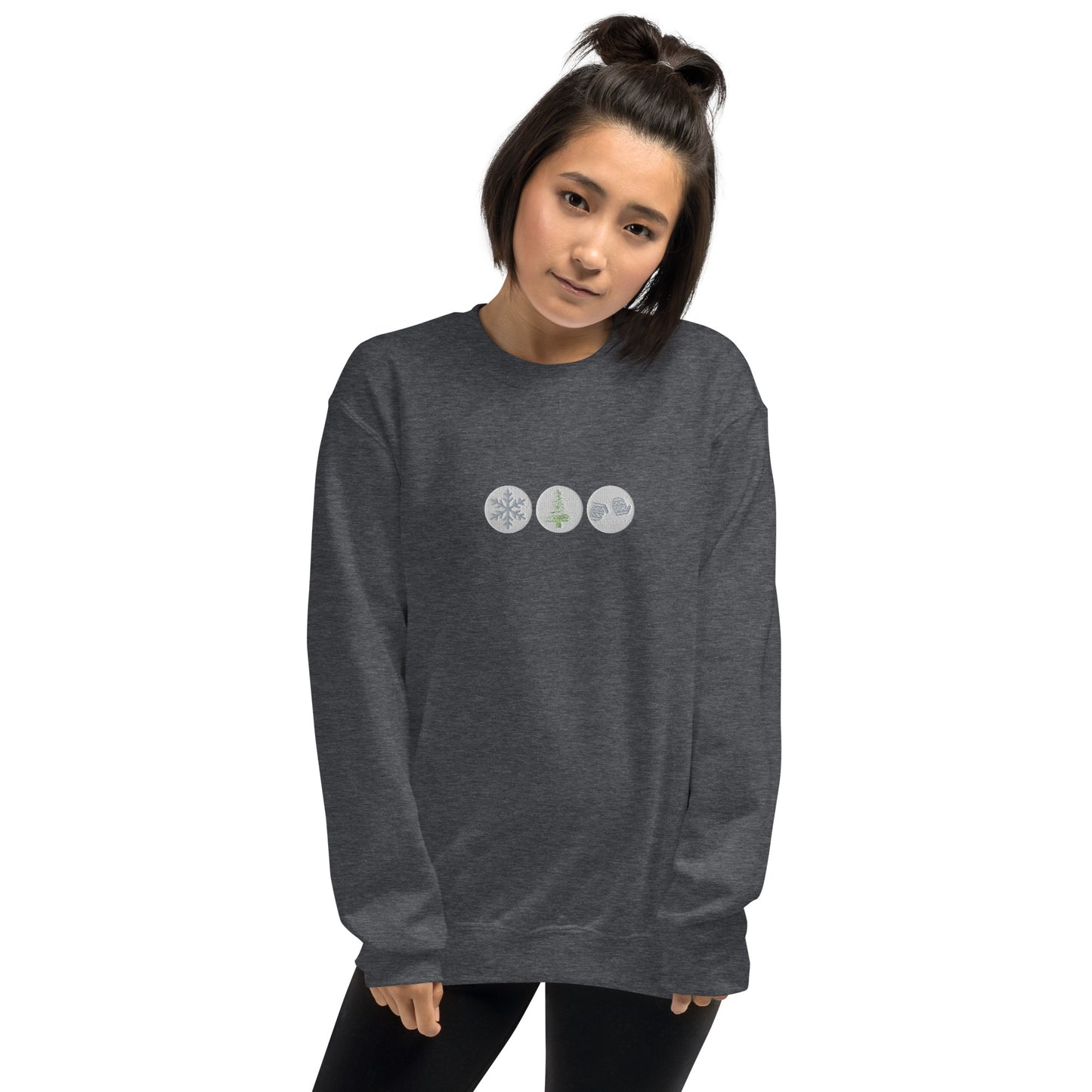 Christmas Cookies 2 Embroidered Unisex Sweatshirt