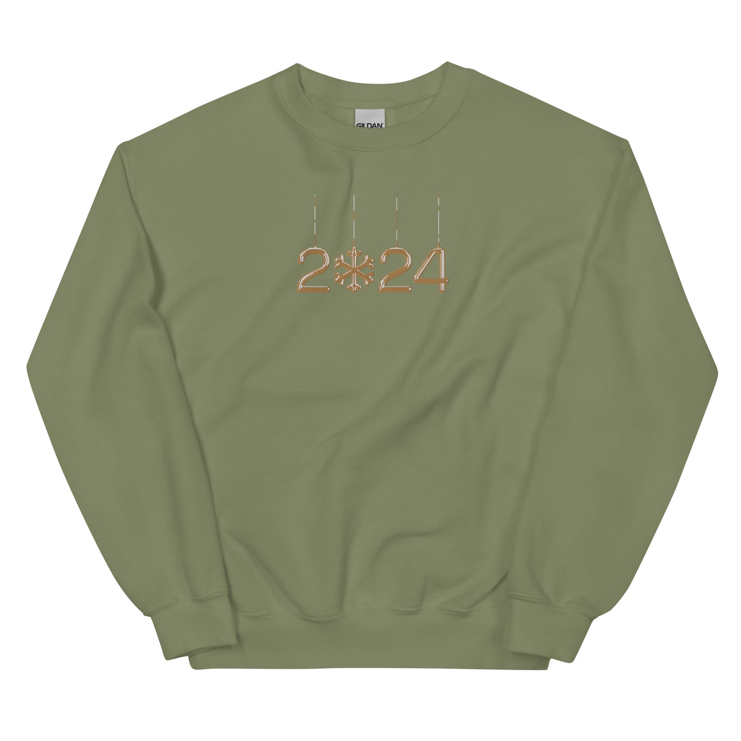 2024 Embroidered Unisex Sweatshirt