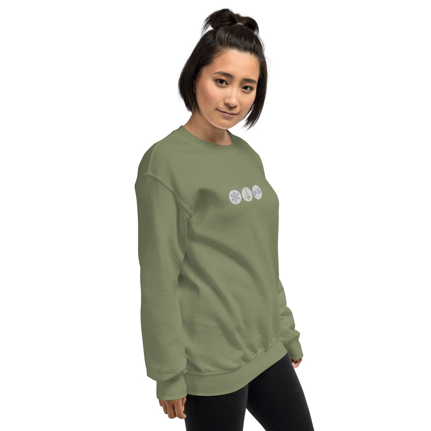 Christmas Cookies 2 Embroidered Unisex Sweatshirt