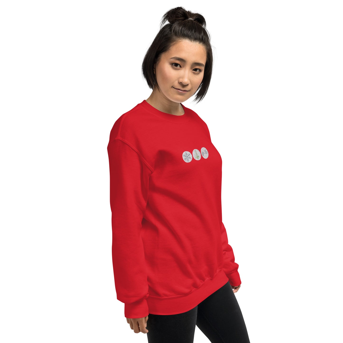 Christmas Cookies 2 Embroidered Unisex Sweatshirt