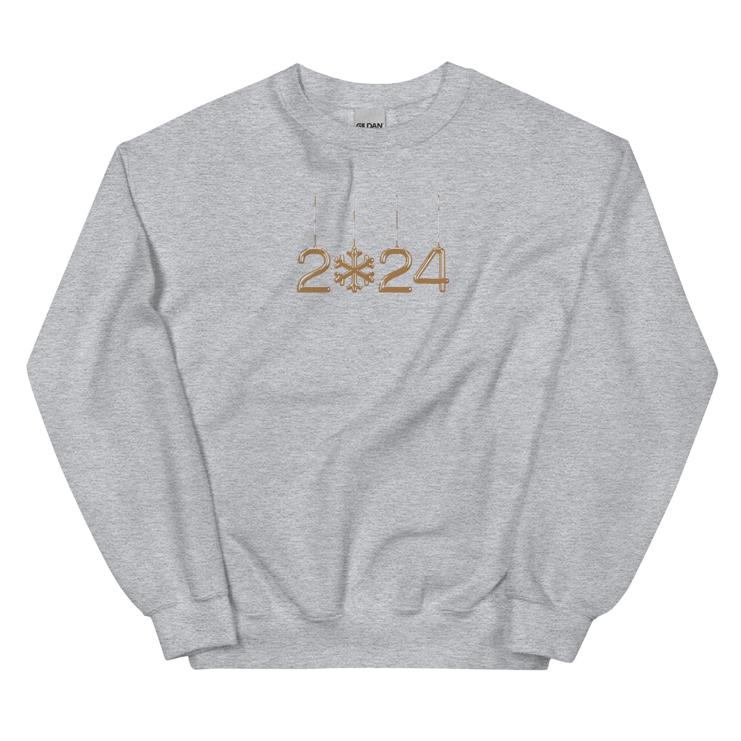 2024 Embroidered Unisex Sweatshirt