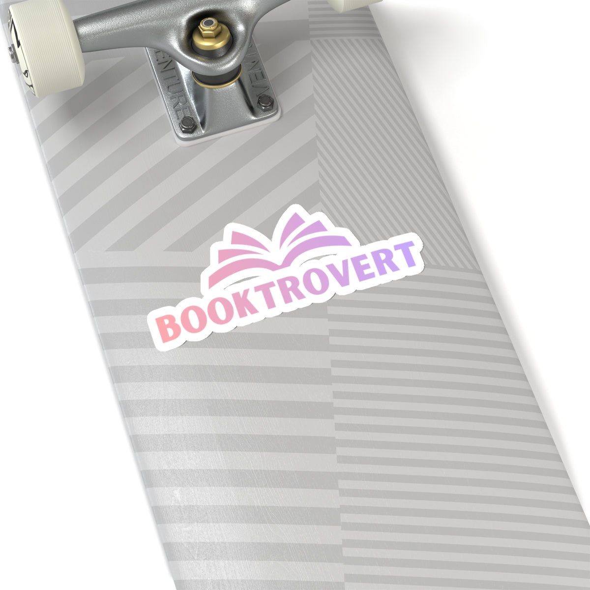 Booktrovert, Booktrovert Kiss-Cut Stickers, Bookish, reader gift, book lover sticker