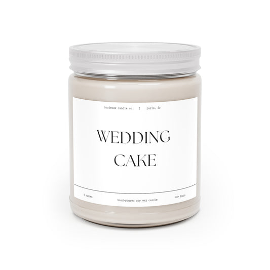 Wedding Cake, Scented Candle, 9oz