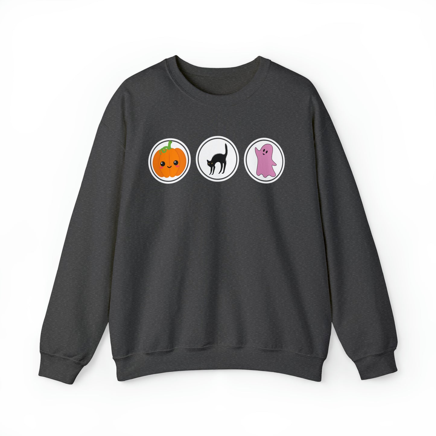 Halloween Cookies Boo Sweatshirt, Spooky Season Crewneck Sweatshirt, Ghost and Pumpkin