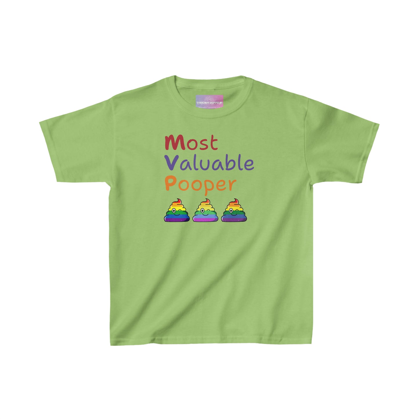 MVP - Most Valuable Pooper, Kids Heavy Cotton Tee