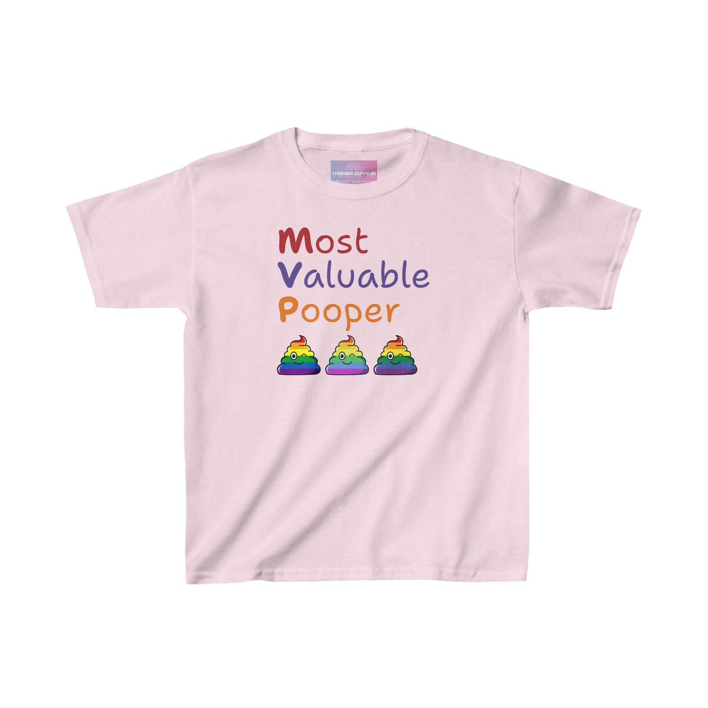 MVP - Most Valuable Pooper, Kids Heavy Cotton Tee