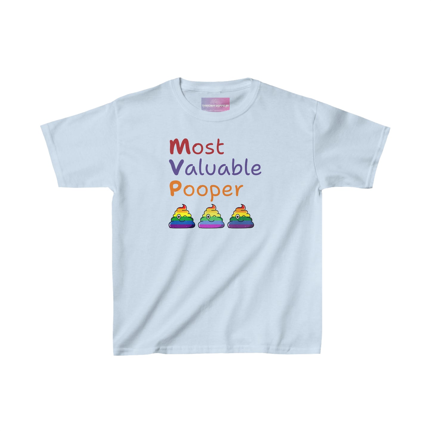 MVP - Most Valuable Pooper, Kids Heavy Cotton Tee