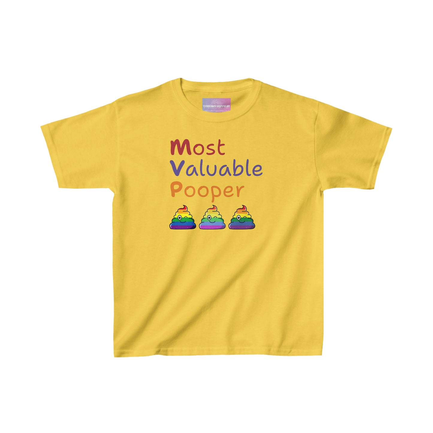 MVP - Most Valuable Pooper, Kids Heavy Cotton Tee