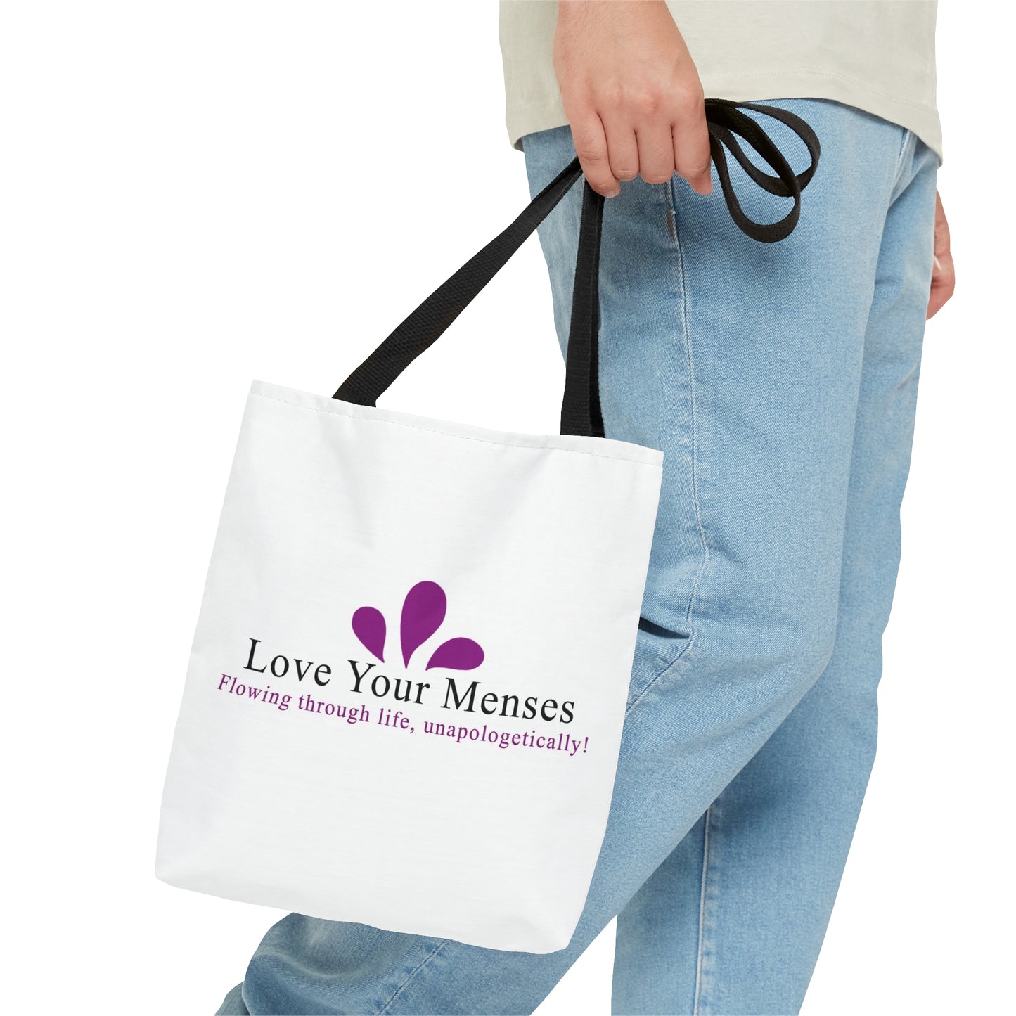 LYM Tote Bag (Purple Logo) - 3 Sizes