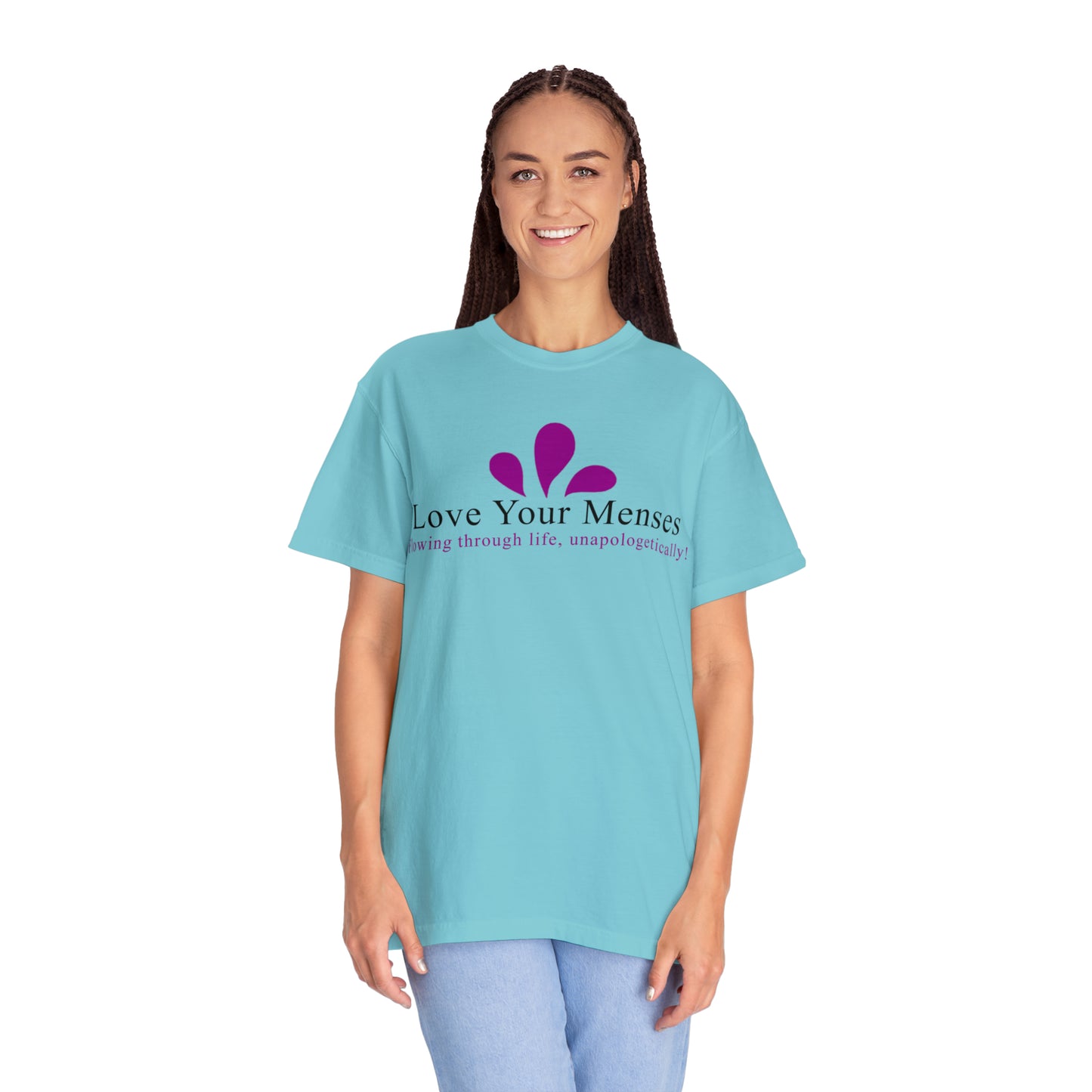 LYM Comfort Color Unisex T-shirt (Purple Logo)