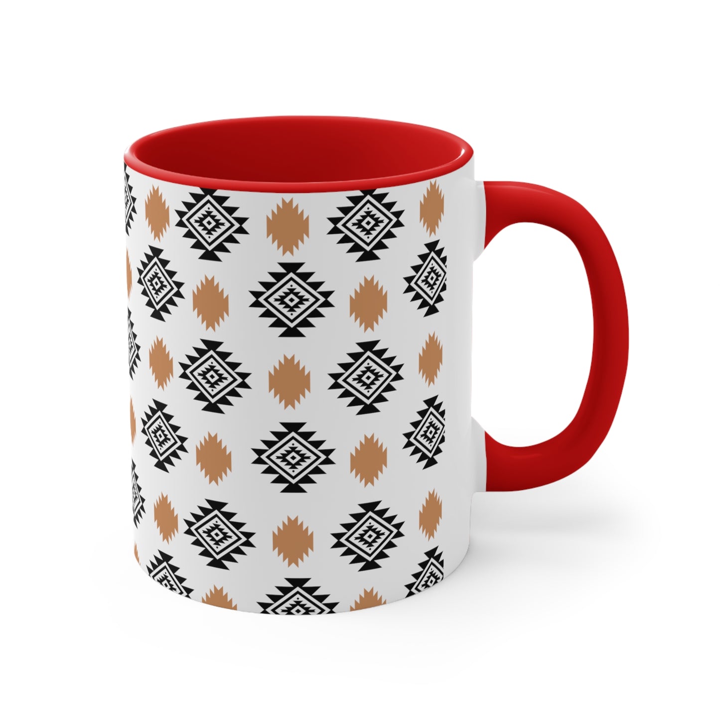 Modern Aztec mug, Southwest, Western, Cowgirl, Cowboy, Boho coffee mug, tea mug, Mug, 11oz, 4 colors