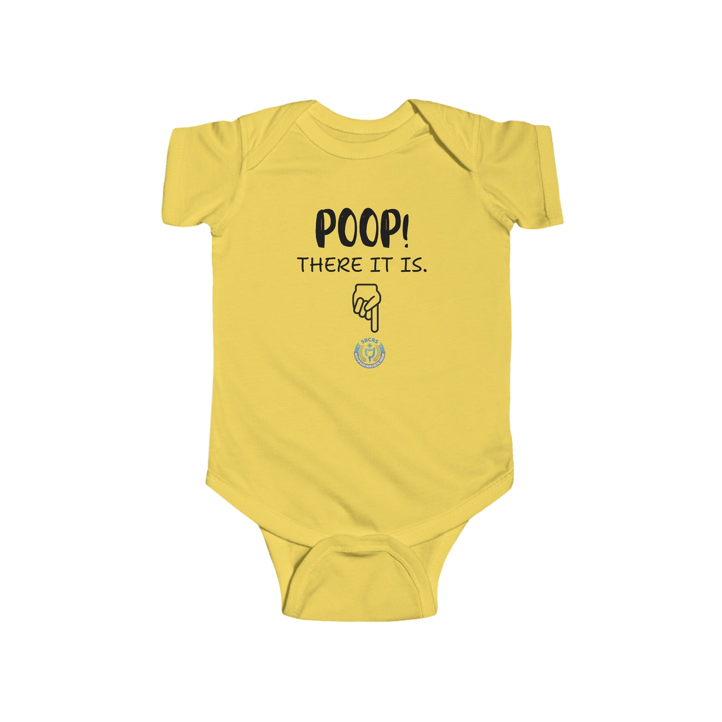 Poop There It Is Infant Fine Jersey Bodysuit