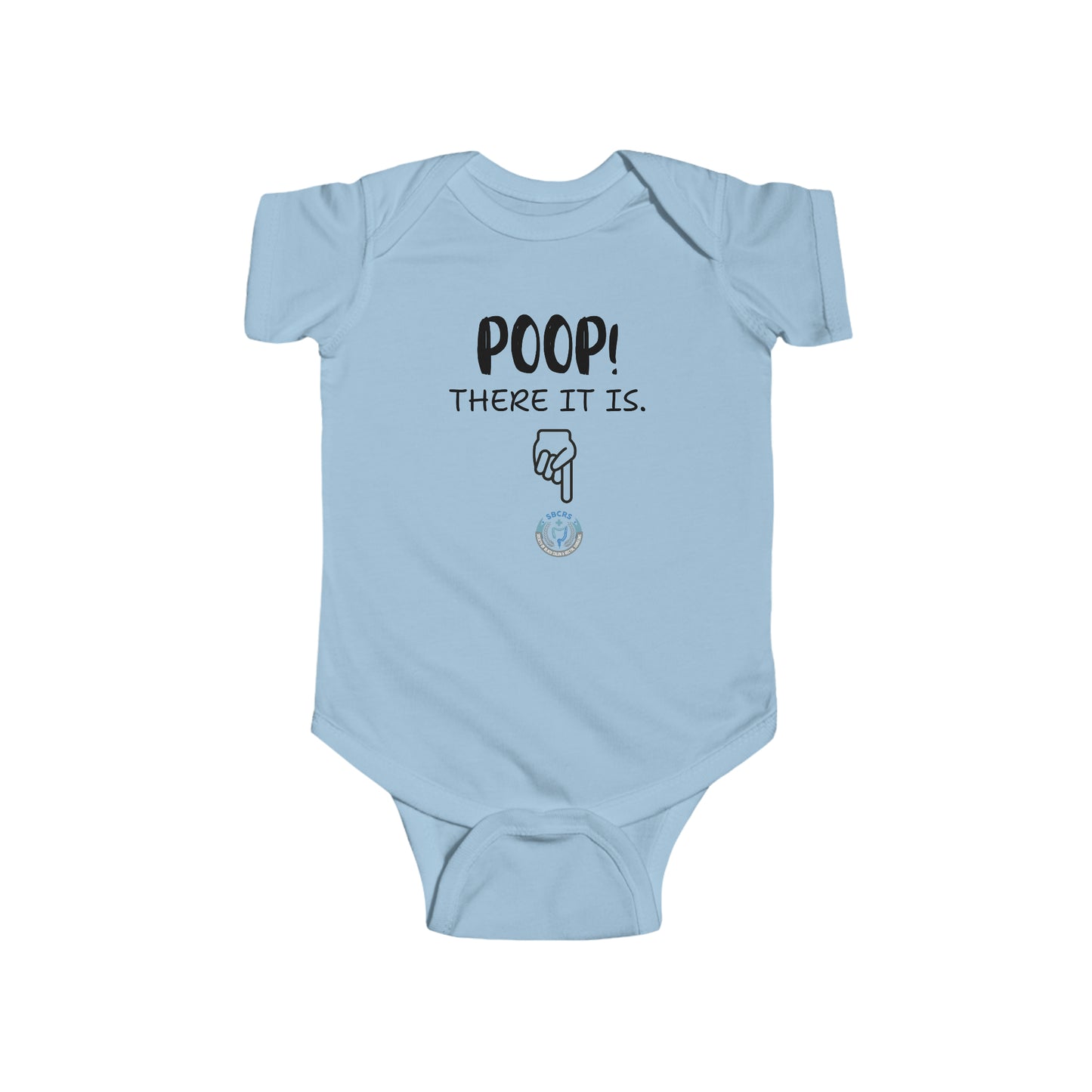 Poop There It Is Infant Fine Jersey Bodysuit