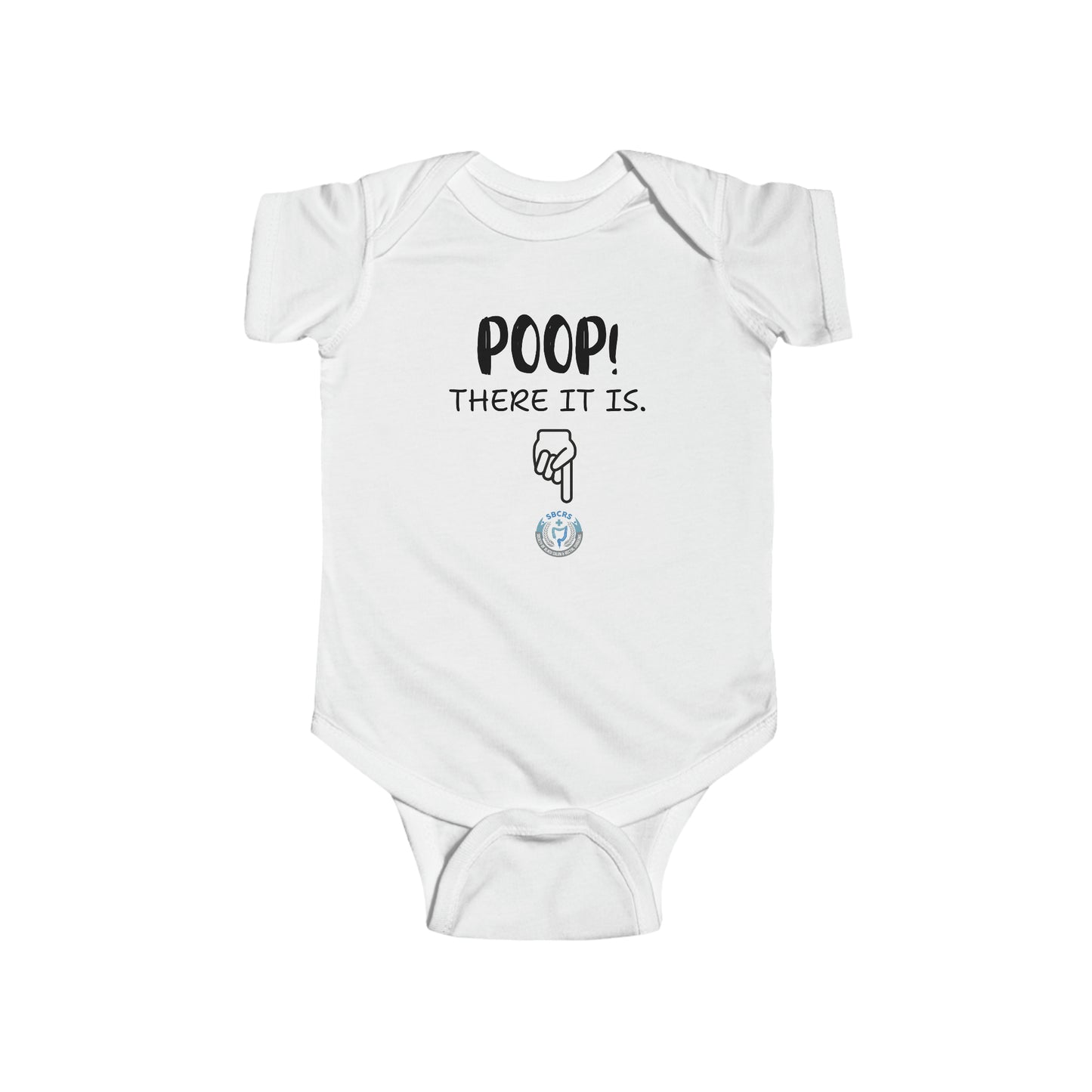 Poop There It Is Infant Fine Jersey Bodysuit