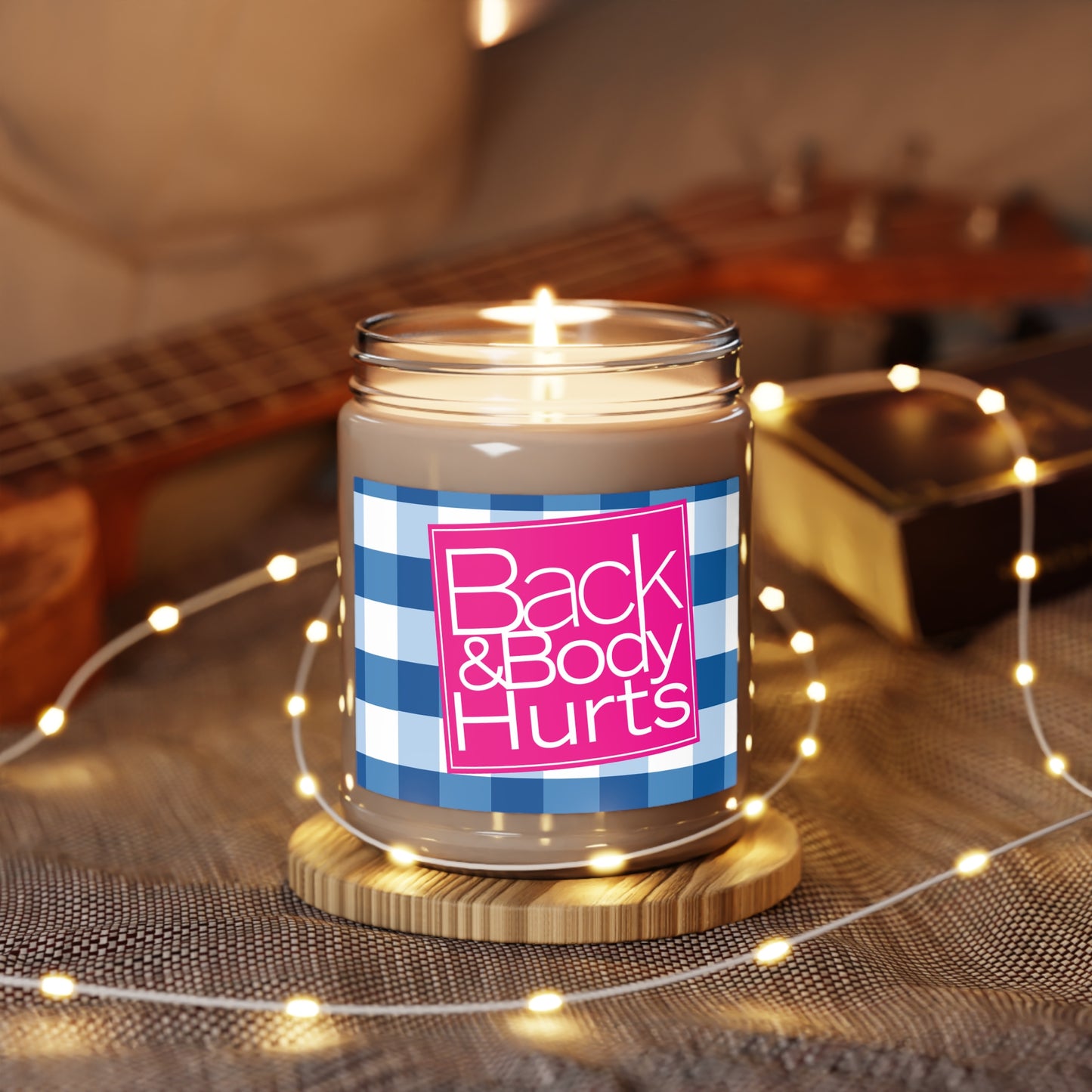 Back and Body Hurts Scented Candles, 9oz
