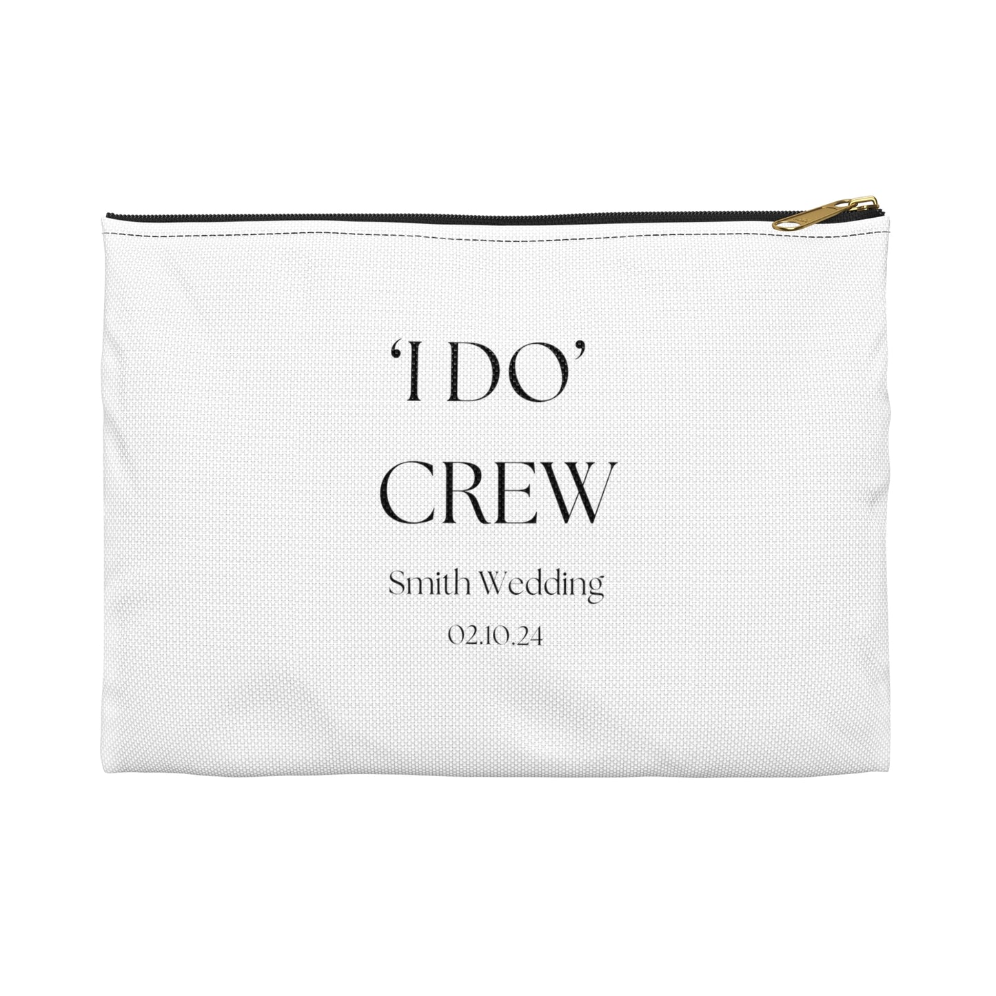 Personalized 'I do' Crew, Bridal Party Gift Bag, 2 sizes