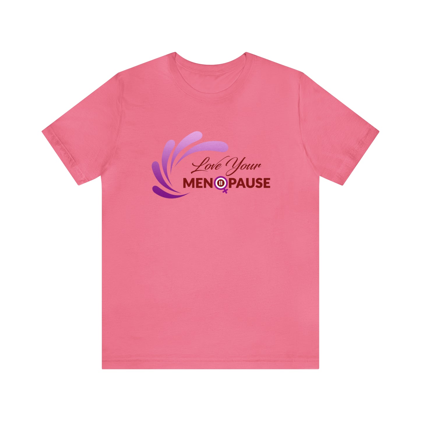 LYM logo Unisex Jersey Short Sleeve Tee - Love Your Menopause