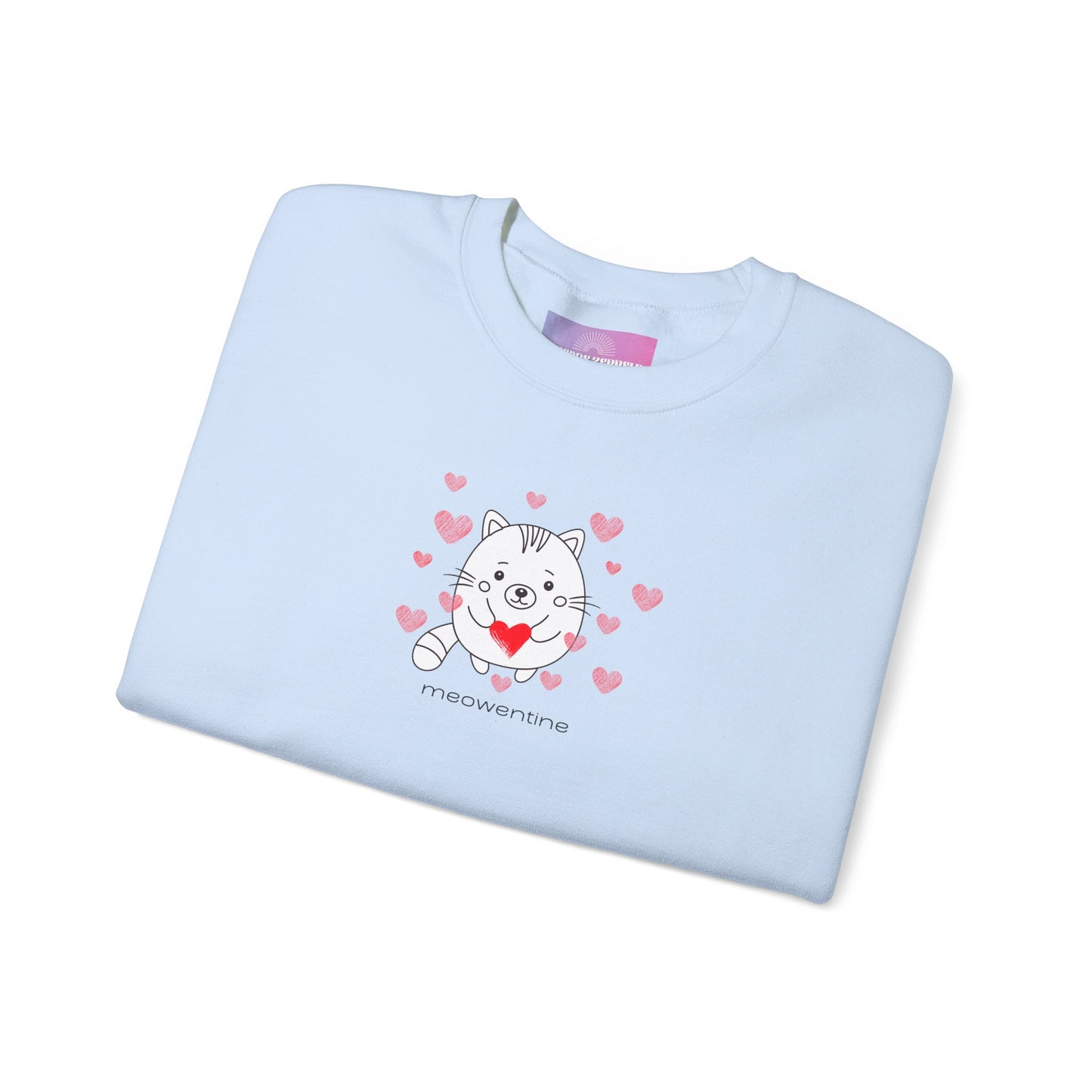 Cat Lover Valentine Sweatshirt, Cute Cat Valentine Sweatshirt, Girls Valentines Day Gift, Funny Valentines Day Sweater, Valentines Day Shirt