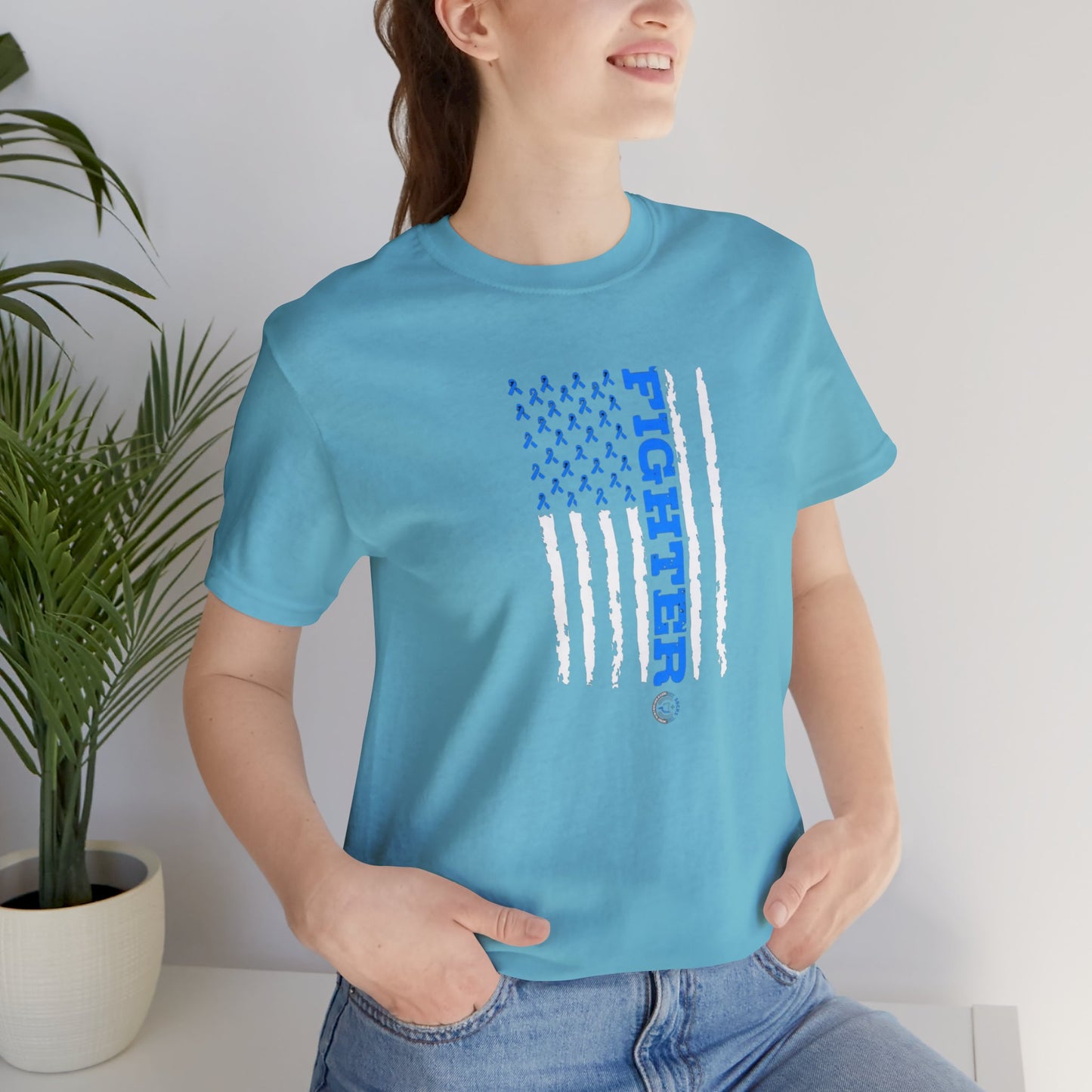 Colorectal Cancer Awareness Flag Tshirt