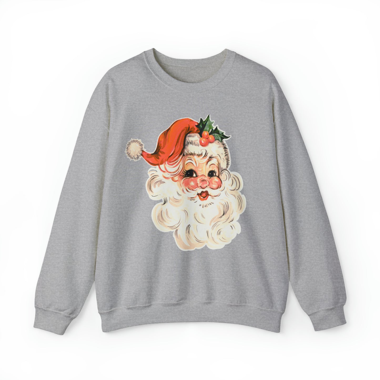 Vintage Santa Sweatshirt, retro Santa, Unisex Heavy Blend™ Crewneck Sweatshirt