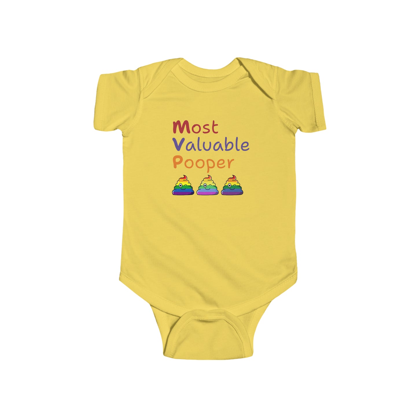 Most Valuable Pooper Infant Fine Jersey Bodysuit