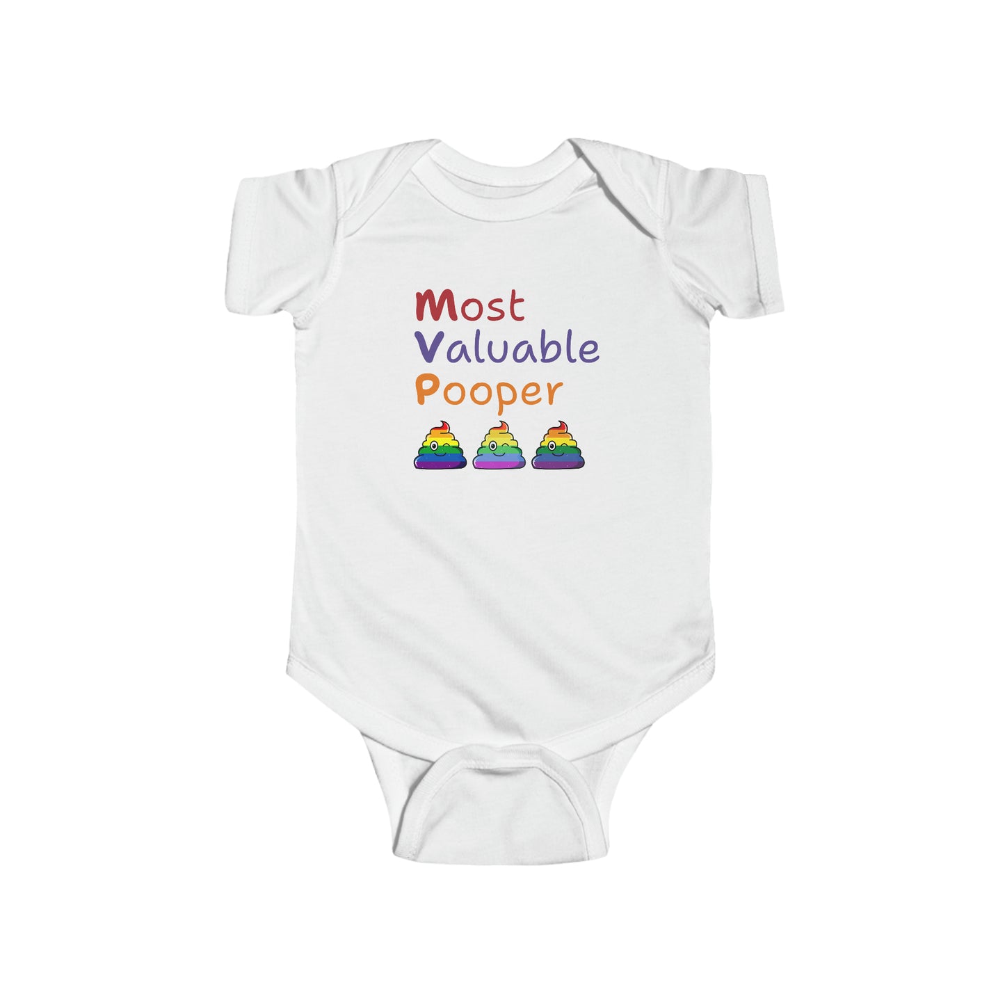 Most Valuable Pooper Infant Fine Jersey Bodysuit