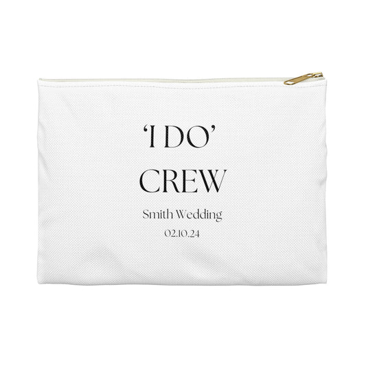 Personalized 'I do' Crew Bridal Party Gift Bag, 2 sizes
