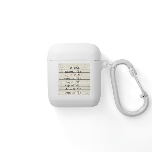 Vintage Library Due Date AirPods and AirPods Pro Case Cover
