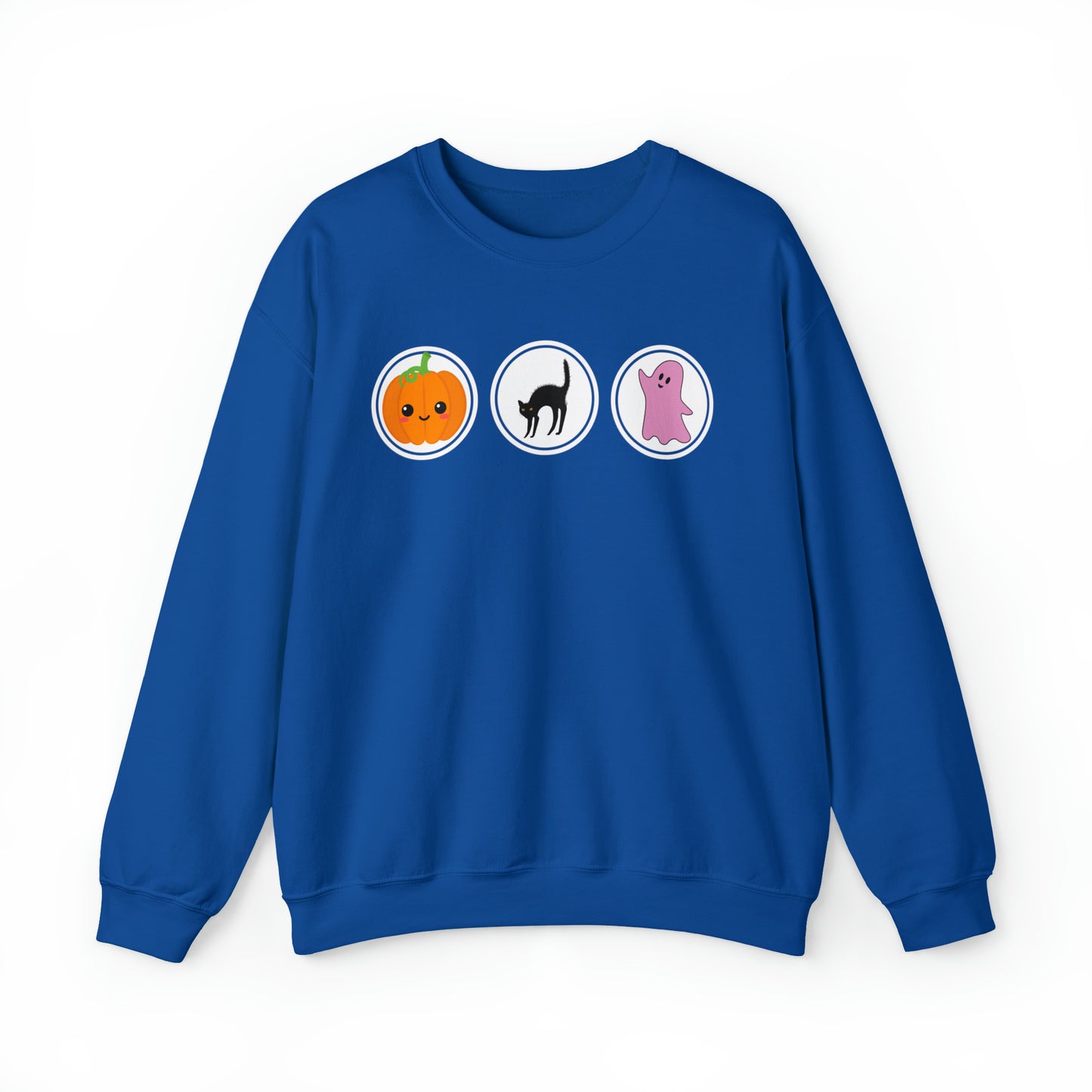 Halloween Cookies Boo Sweatshirt, Spooky Season Crewneck Sweatshirt, Ghost and Pumpkin
