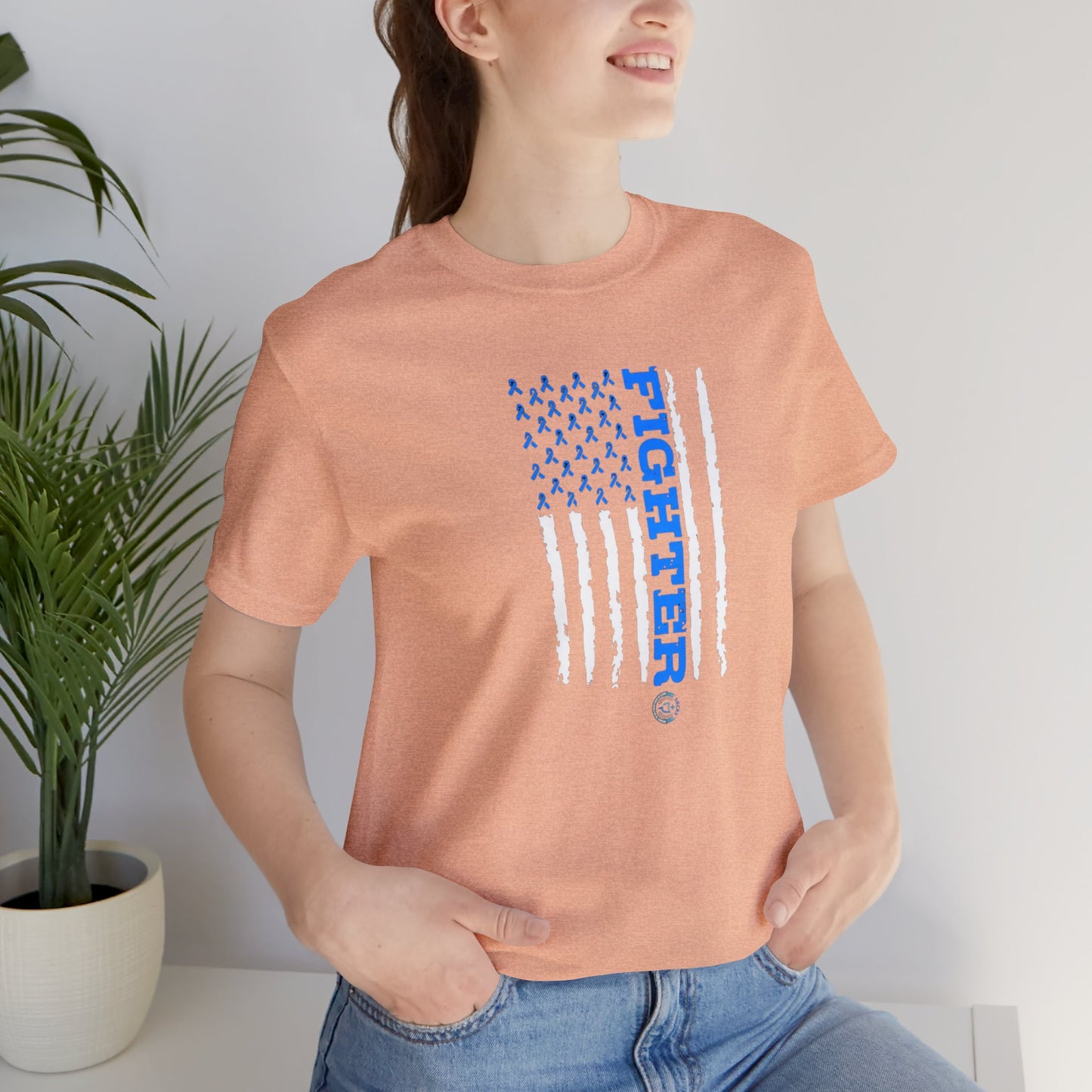 Colorectal Cancer Awareness Flag Tshirt