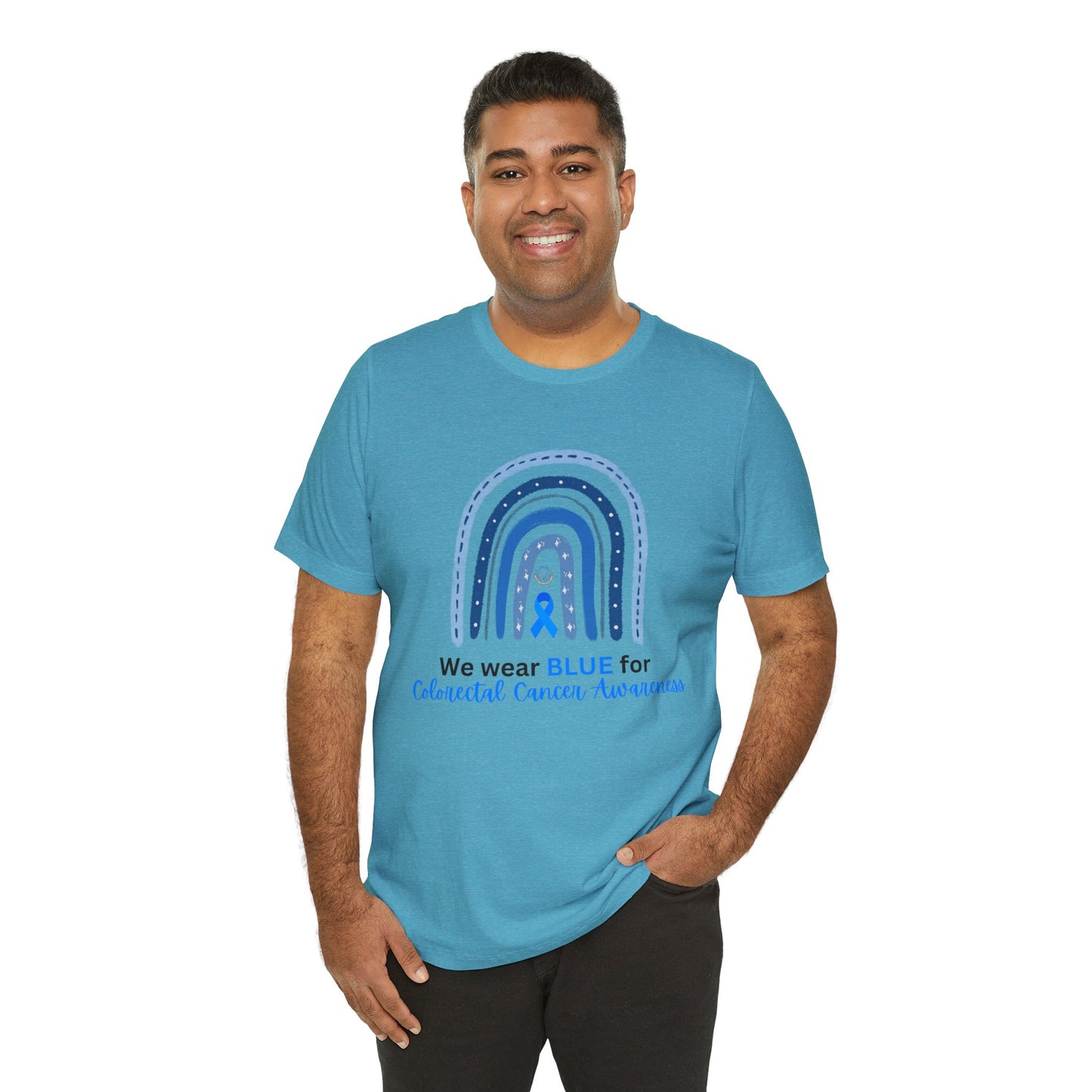 We wear BLUE for Colon Cancer Awareness Month Shirt