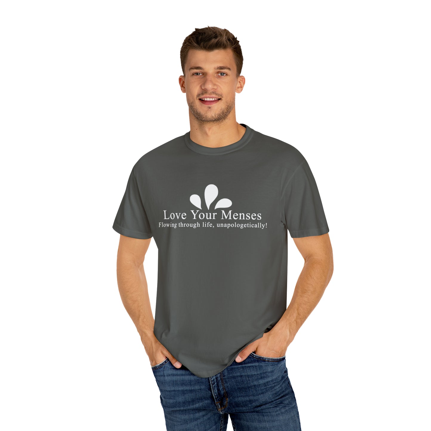 LYM Comfort Color Unisex T-shirt (White Logo)