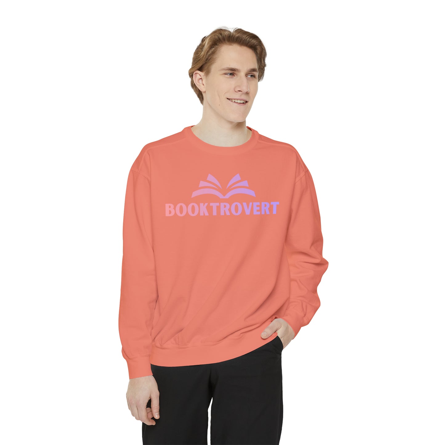 Booktrovert Comfort Colors Sweatshirt, Booktrovert Tshirt Gift, Gift for reader, librarian gift, Bibliophile